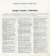 Directory 1, Gosper County 1904